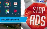 Cara Blokir Iklan Android